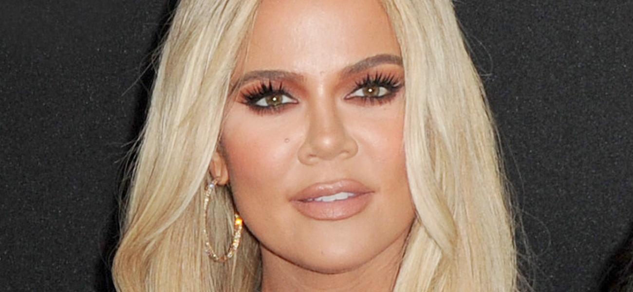 Khloe Kardashian close up