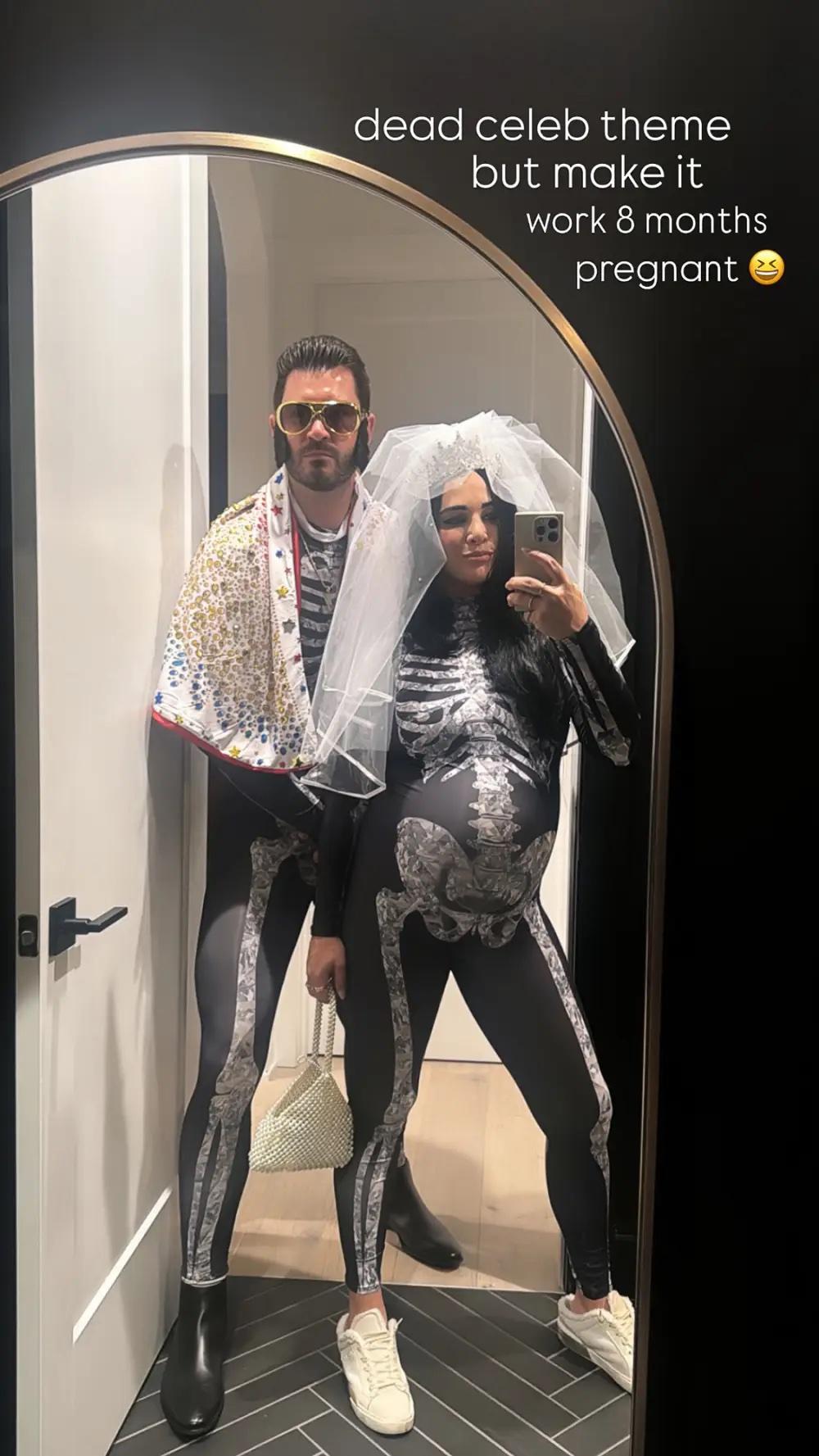 Andi Dorfman and husband dress up for Halloween