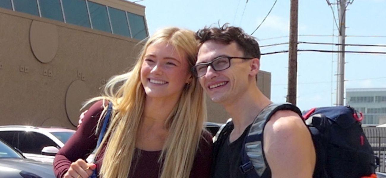 Stephen Nedoroscik and Rylee Arnold at DWTS practice