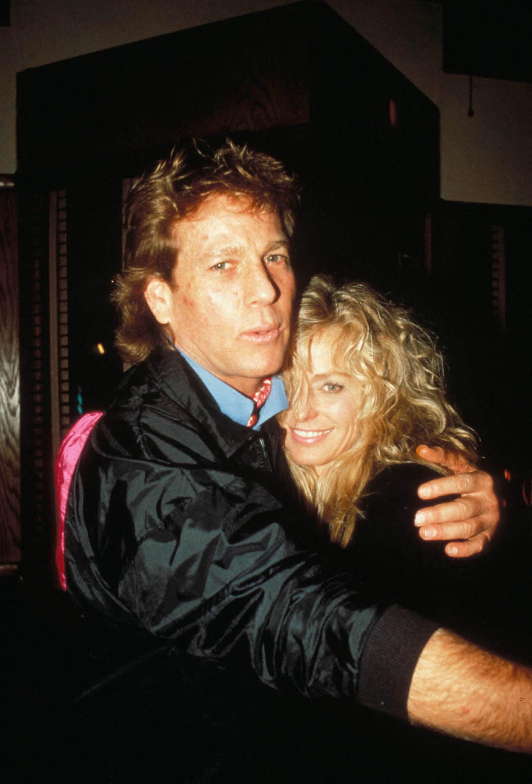 Ryan O'Neal and Farrah Fawcett