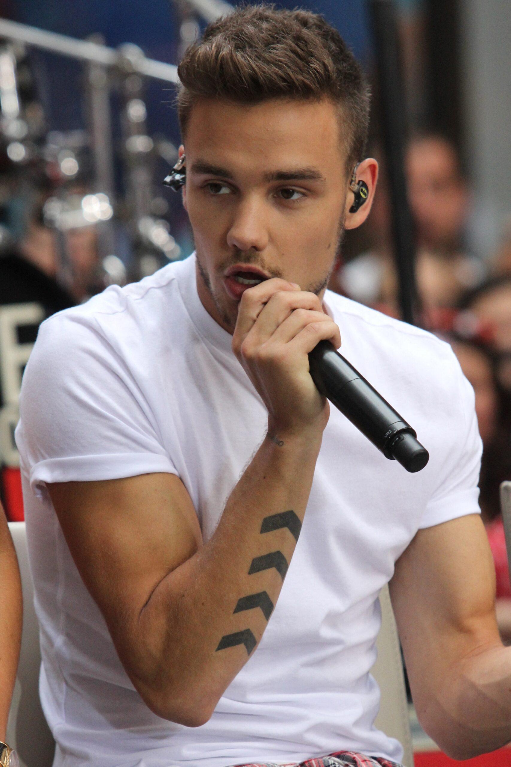 Liam Payne singing