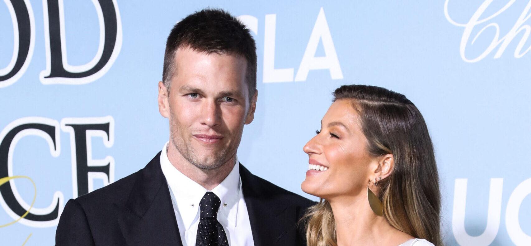 Tom and Gisele at a Los Angeles event