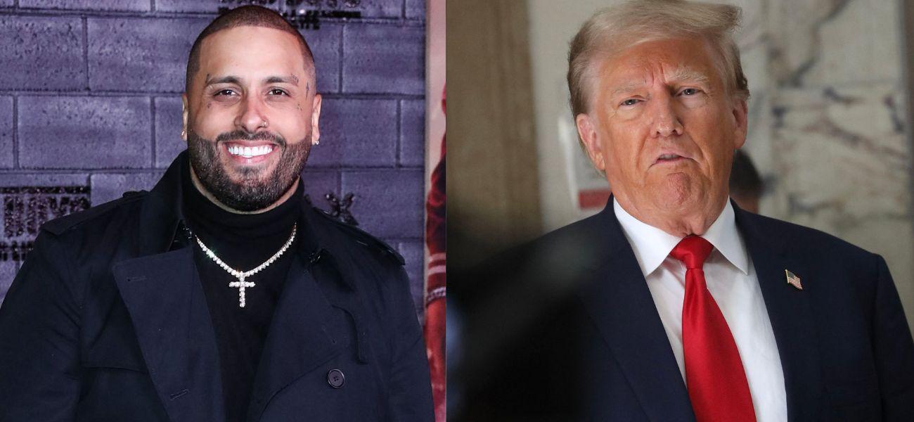 Nicky Jam, Donald Trump collage