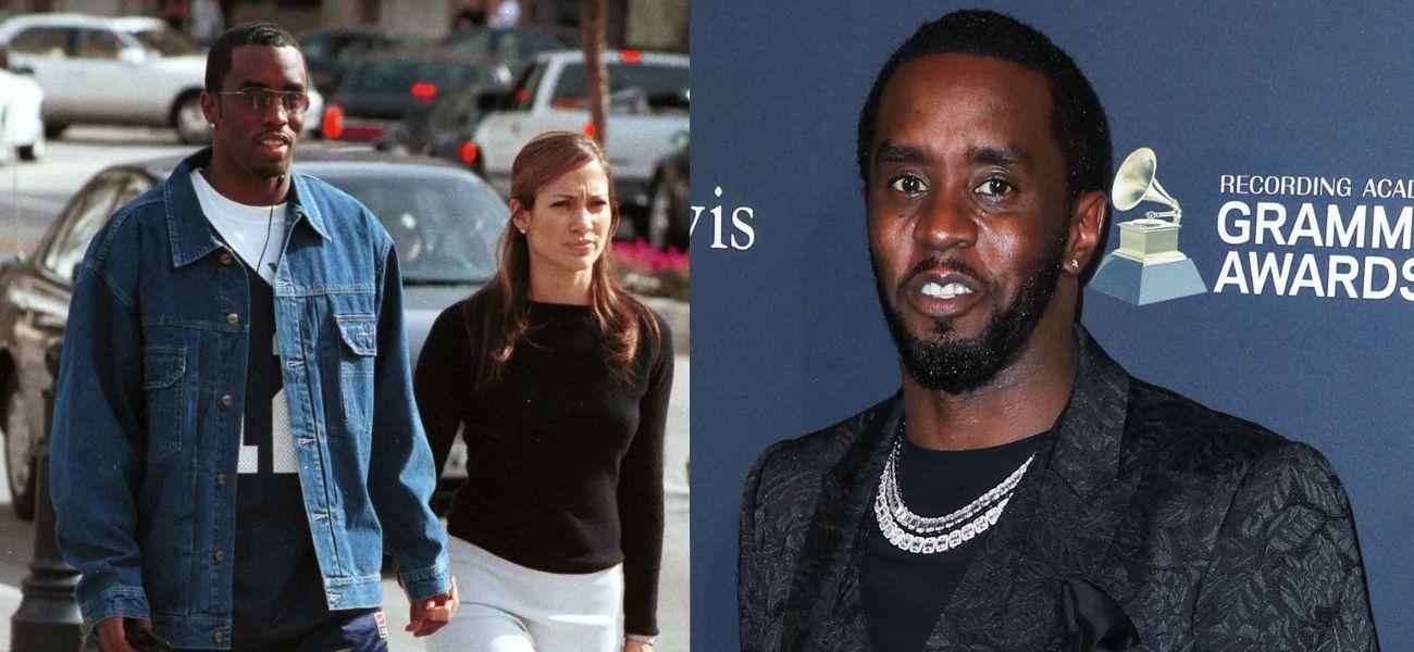 Diddy, Jennifer Lopez photo collage