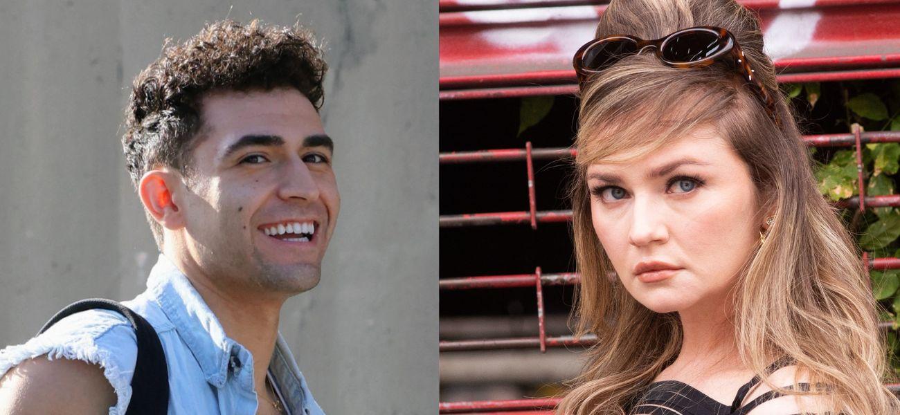 Ezra Sosa (left) Anna Delvey (right)