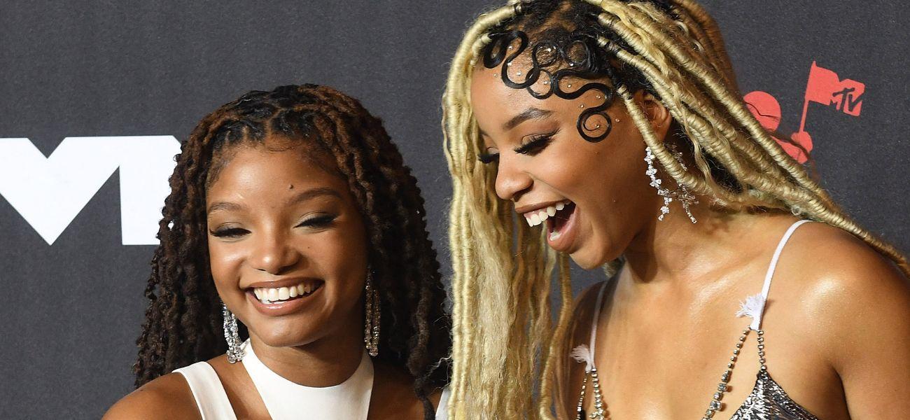 Chloe and Halle Bailey