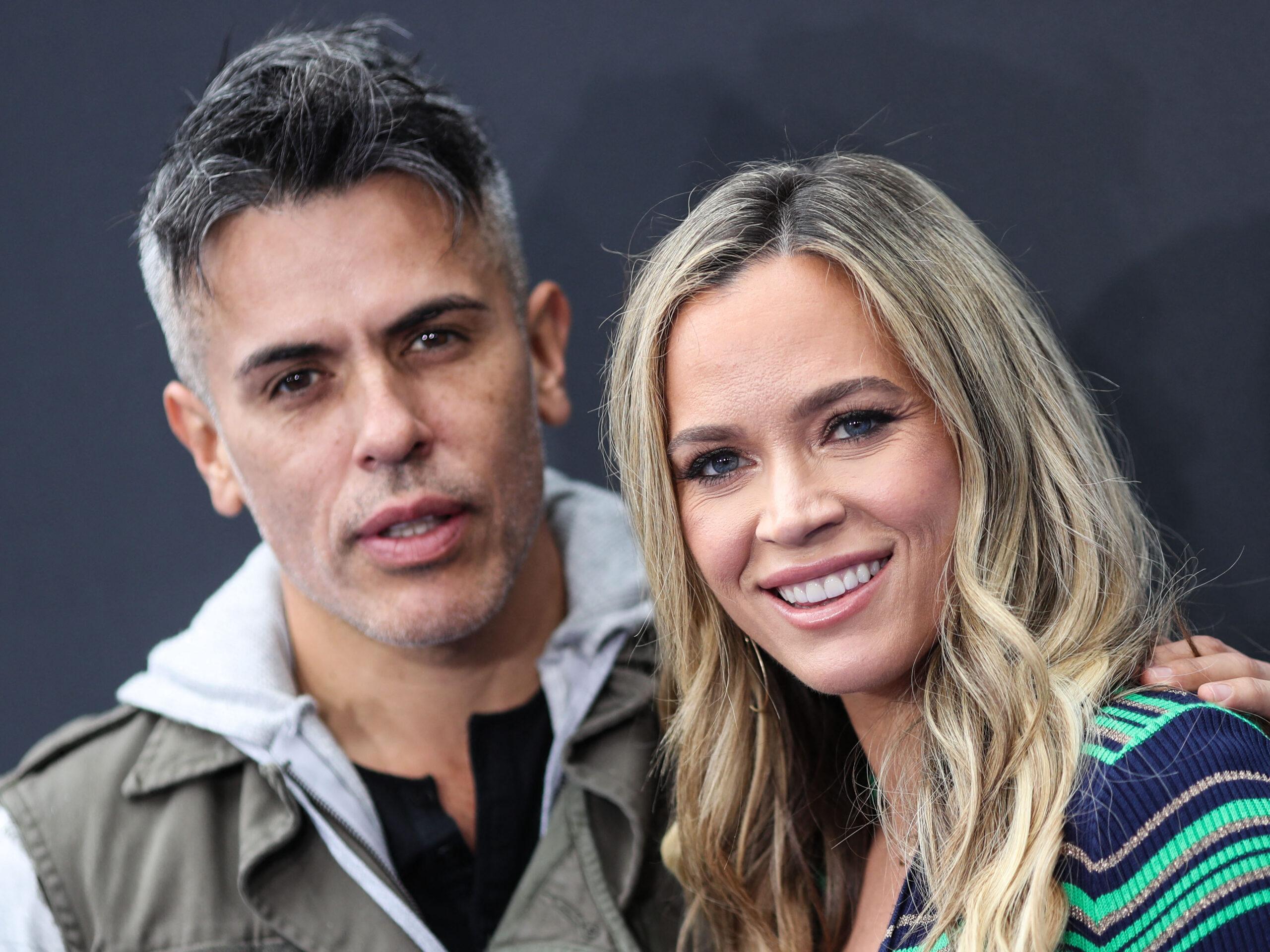 Edwin Arroyave and Teddi Mellencamp at Los Angeles Premiere Of Netflix's 'Fast And Furious: Spy Racers'