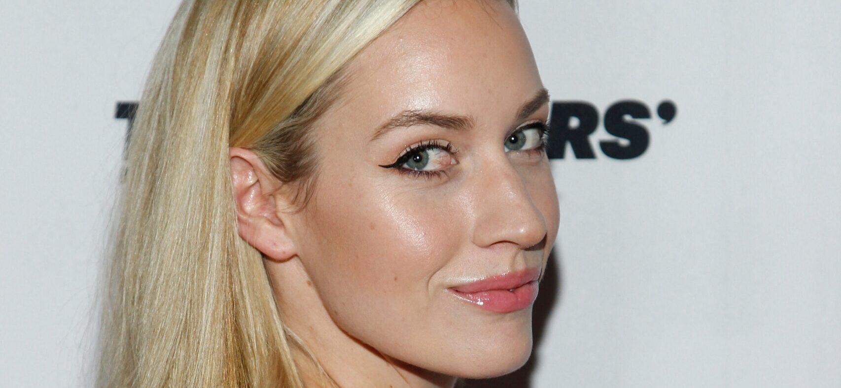 Paige Spiranac arrive at the Derek Jeter Celebrity Invitational Gala held at ARIA Resort ©. 19 Apr 2018 Pictured: Paige Spiranac. Photo credit: JPA / AFF-USA.com / MEGA TheMegaAgency.com +1 888 505 6342 (Mega Agency TagID: MEGA205785_018.jpg) [Photo via Mega Agency]