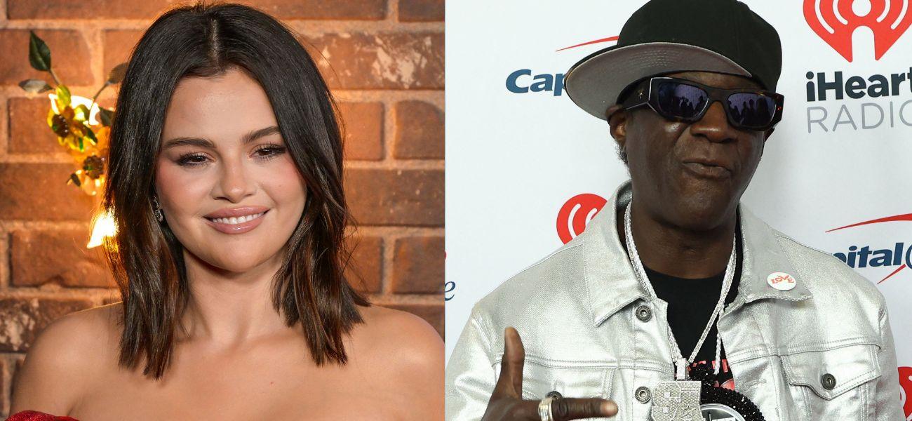 Selena Gomez (left) Flavor Flav (right)