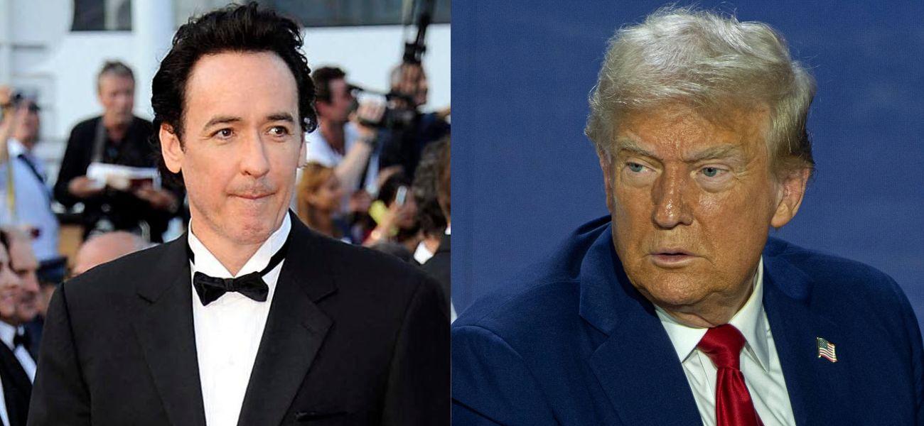 John Cusack (left) Donald Trump (right)