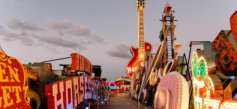 Step Into The Glow: Explore Vintage Vibes At The Neon Museum In Las Vegas!