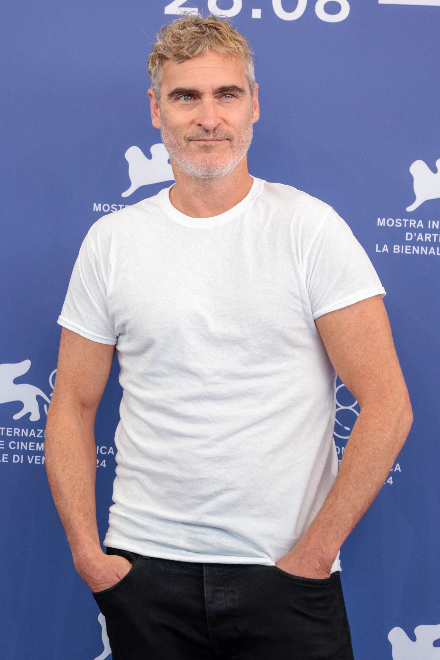 Joaquin Phoenix at "Joker: Folie A Deux" Photocall - The 81st Venice International Film Festival