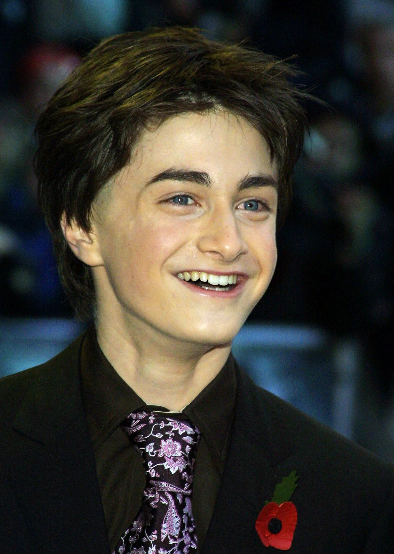 Daniel Radcliffe at World premiere of Harry Potter and the Chamber of Secrets in 2002