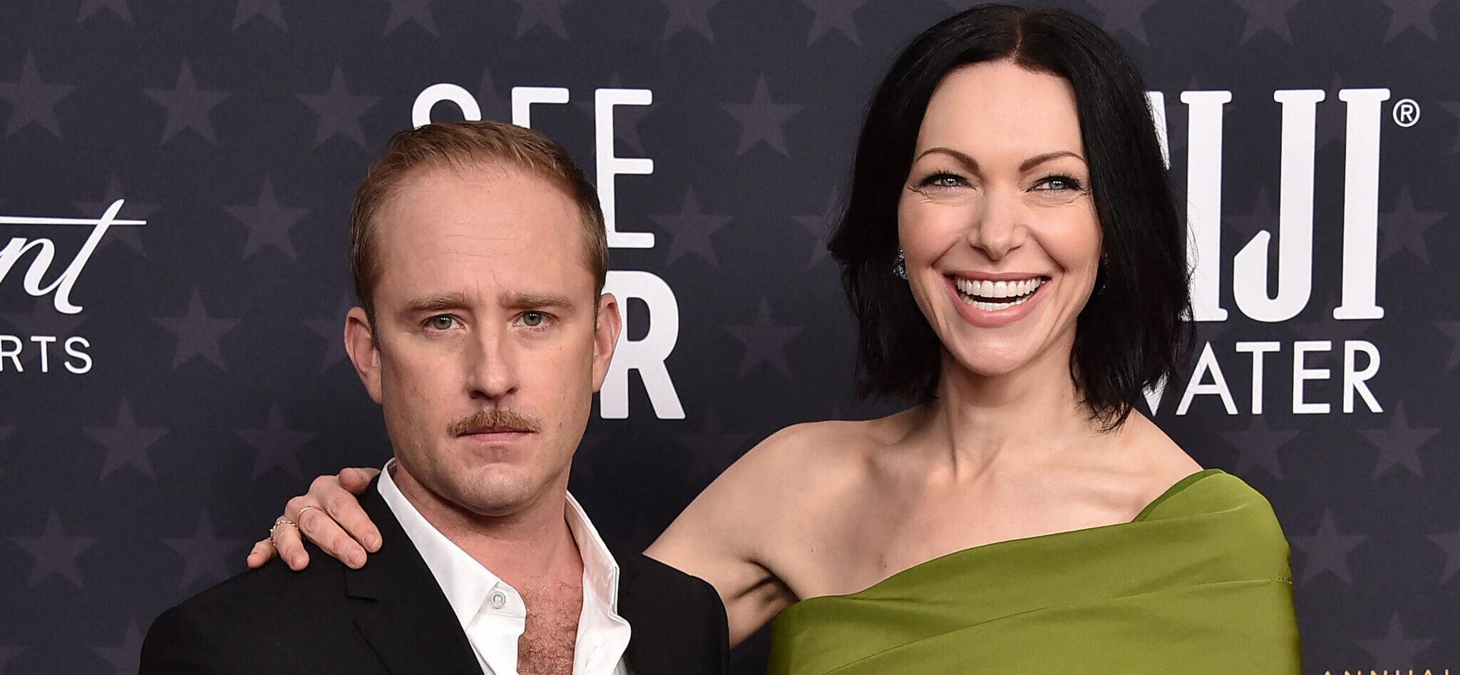 Ben Foster and Laura Prepon at Critics Choice Awards 2023