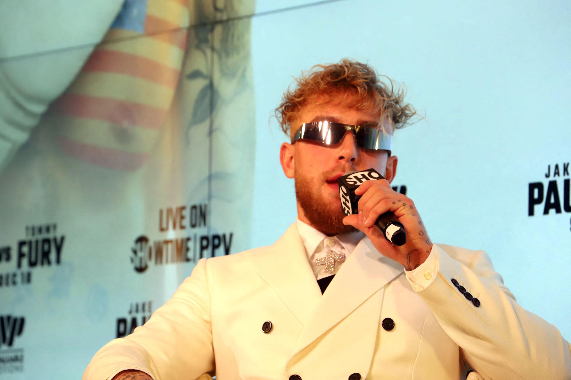 Jake Paul Press Conference - Las Vegas