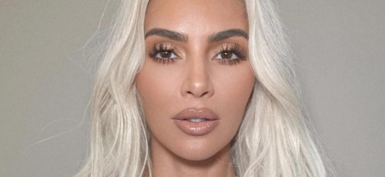 Kim Kardashian close up