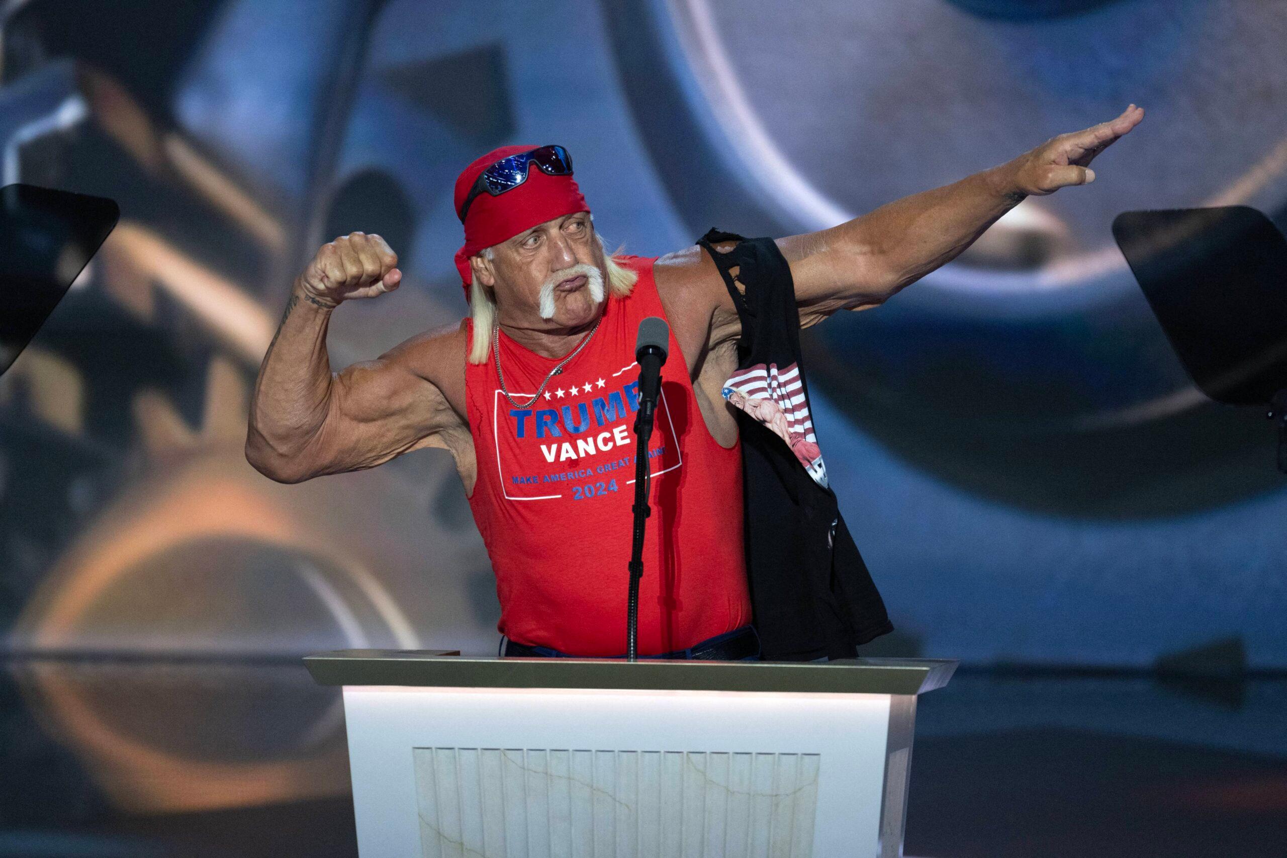 Hulk Hogan at 2024 Republican National Convention  Day 4