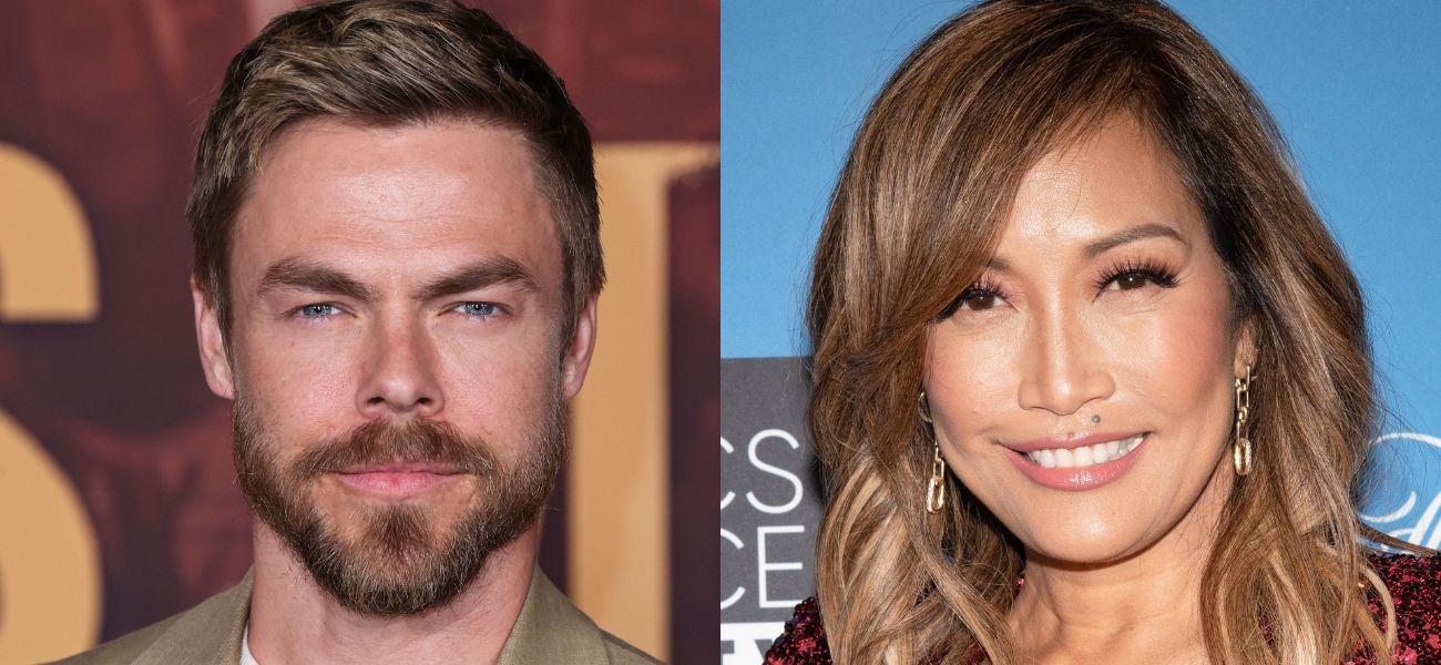 Derek Hough (left) Carrie Ann Inaba (right)