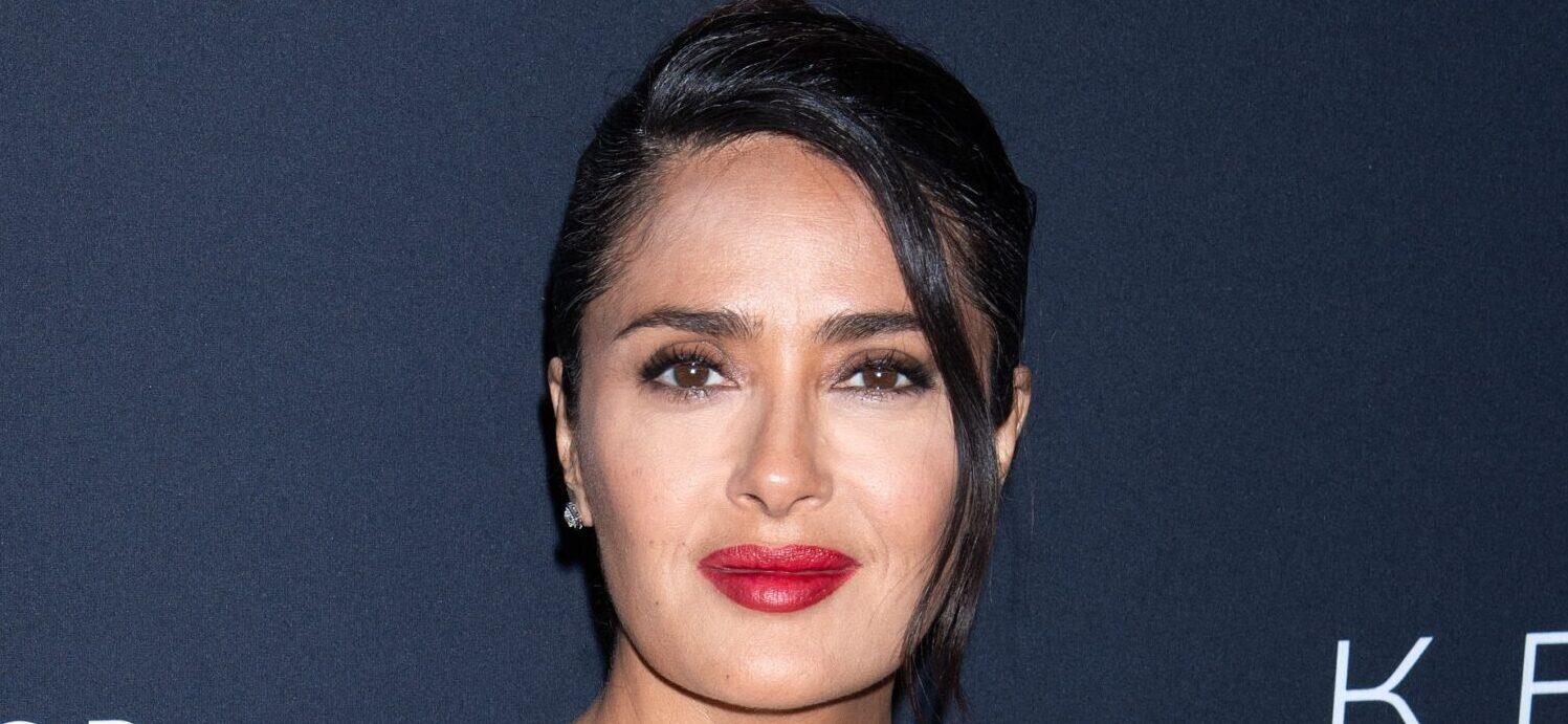 Kering Foundation Caring for Women Dinner in NYC, The Pool, NY. 09 Sep 2024 Pictured: Salma Hayek. Photo credit: MEGA TheMegaAgency.com +1 888 505 6342 (Mega Agency TagID: MEGA1196983_048.jpg) [Photo via Mega Agency]