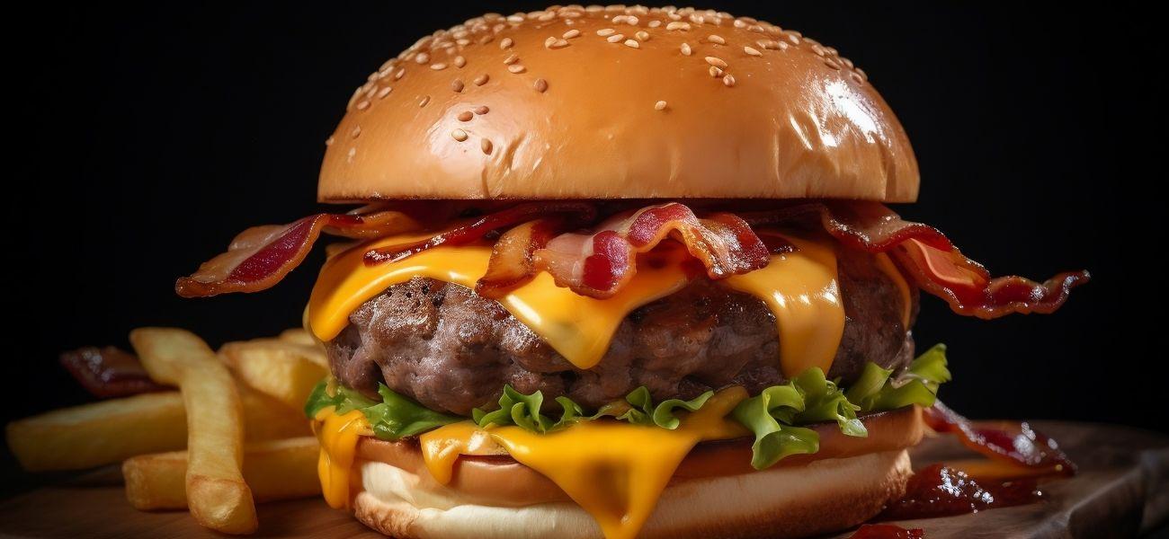 Bacon cheeseburger