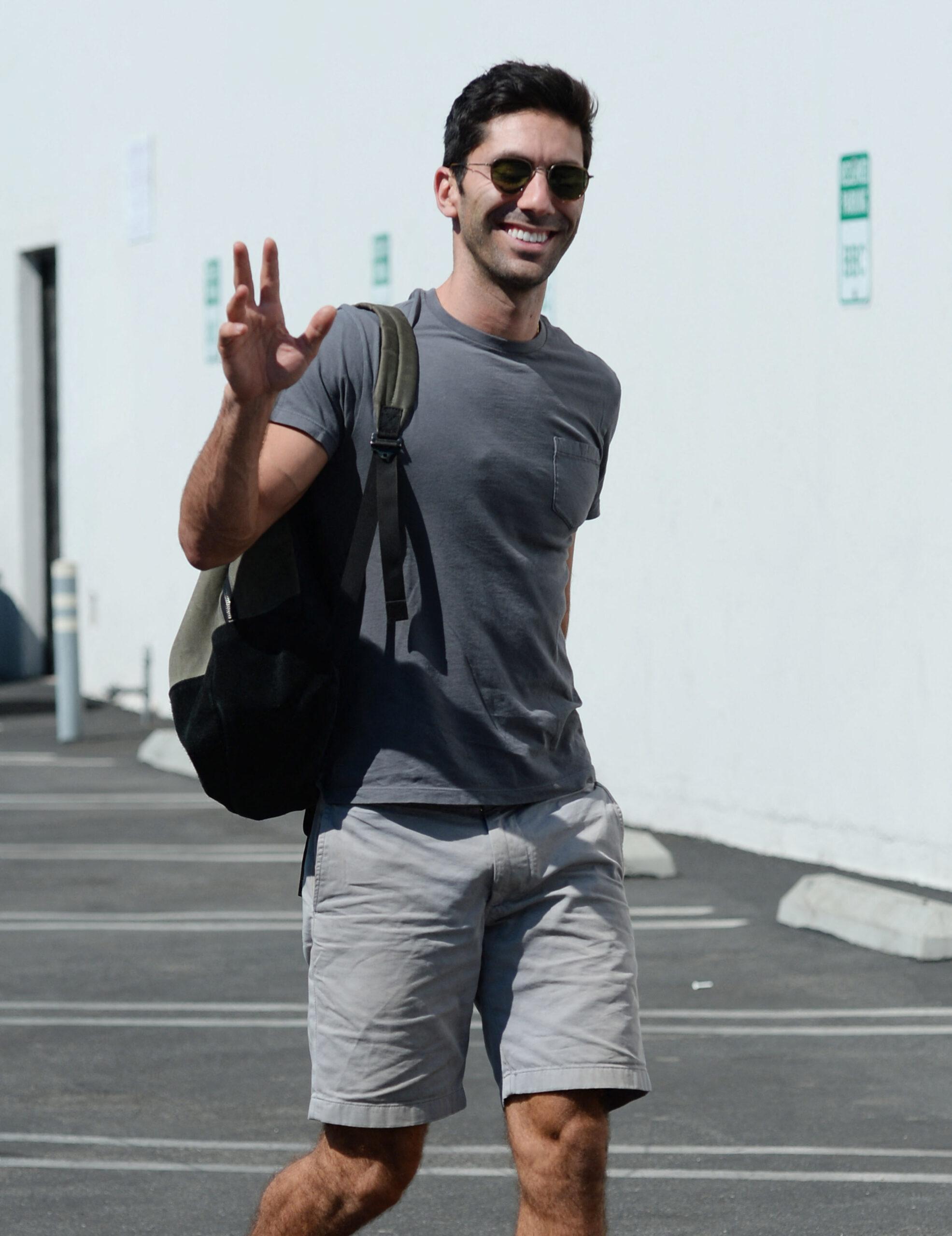 Nev Schulman at Dancing with the Stars - Rehearsal