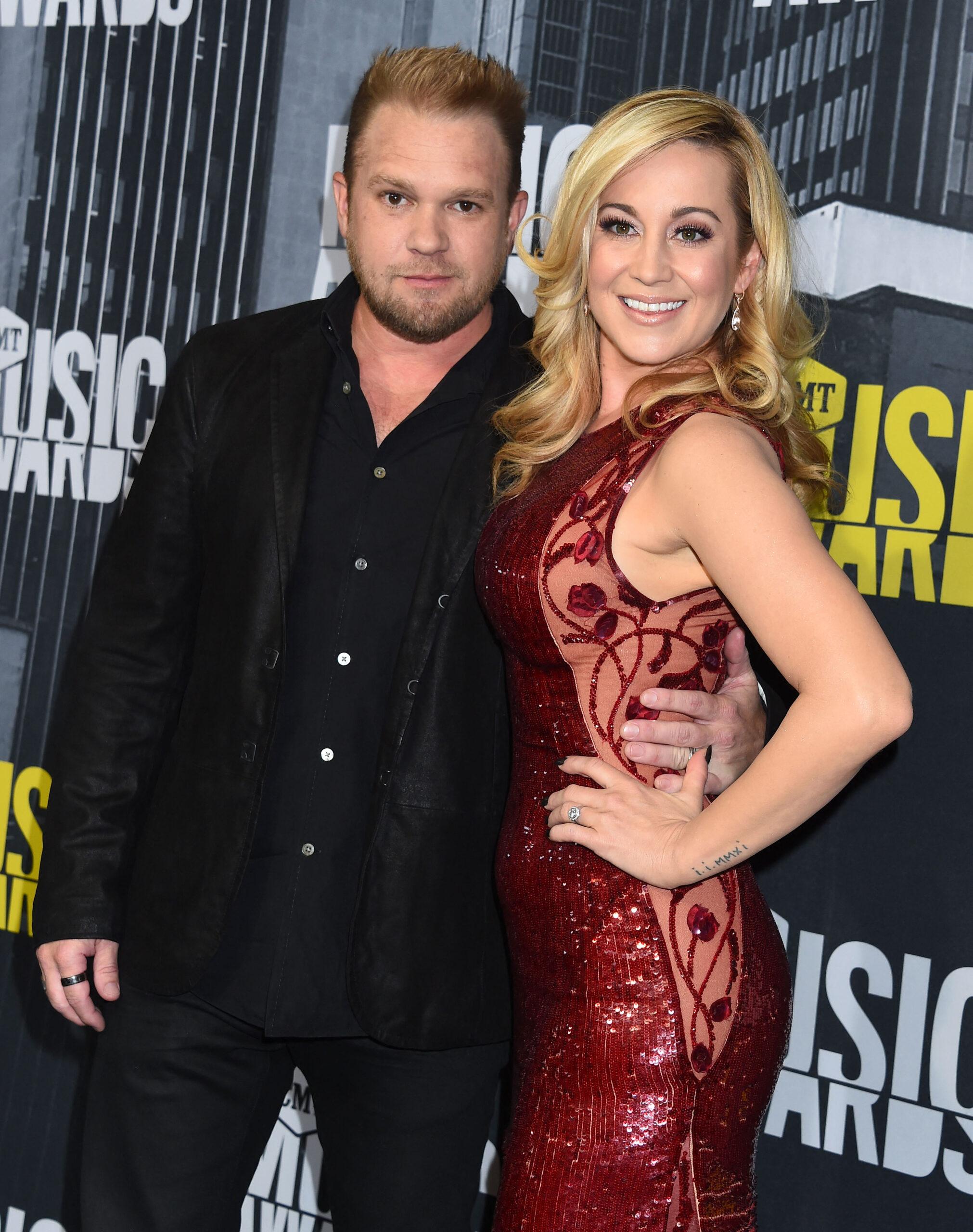 Kellie Pickler and Kyle Jacobs at CMT Music Awards 2017