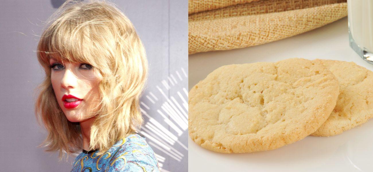 Taylor Swift (left) Sugar Cookies (right)