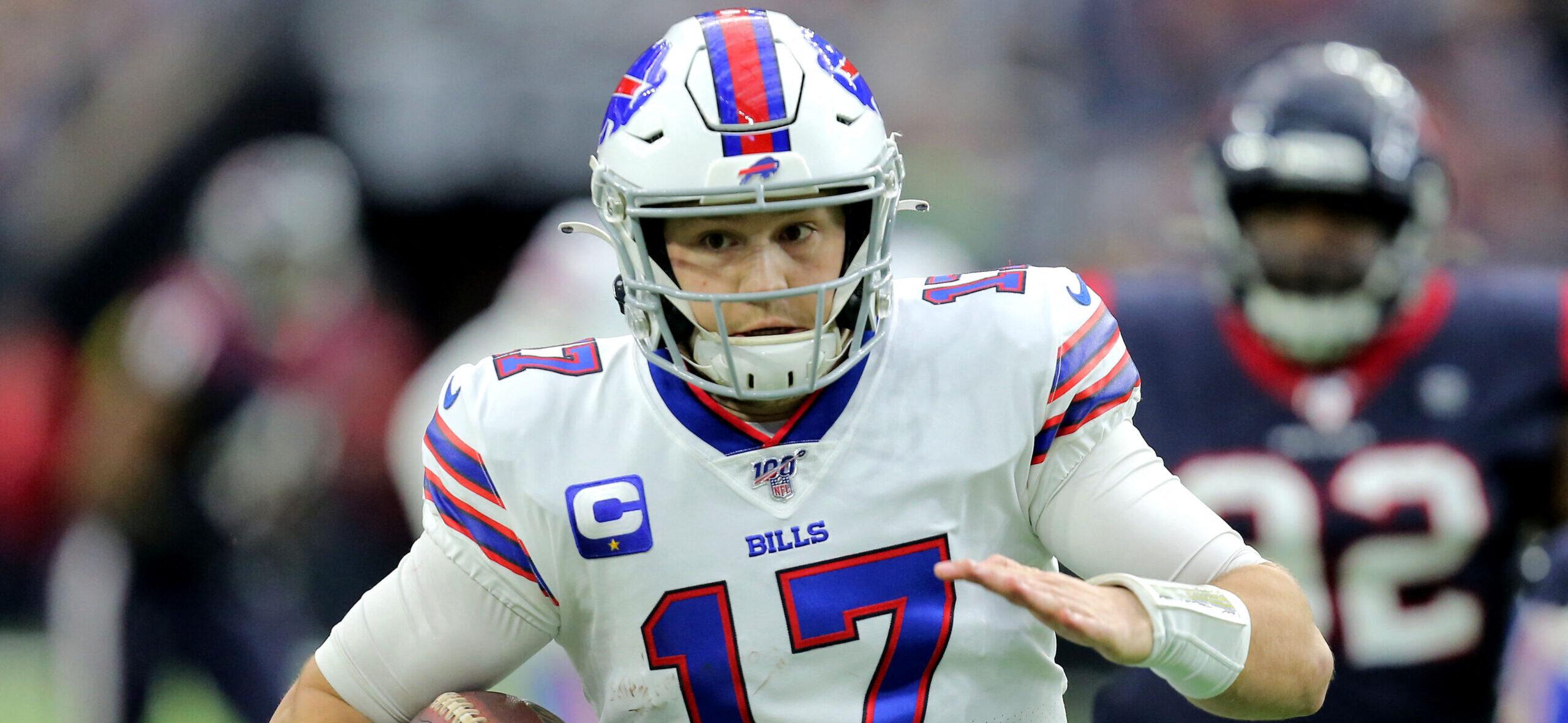 Josh Allen at AFC Wild Card 2019