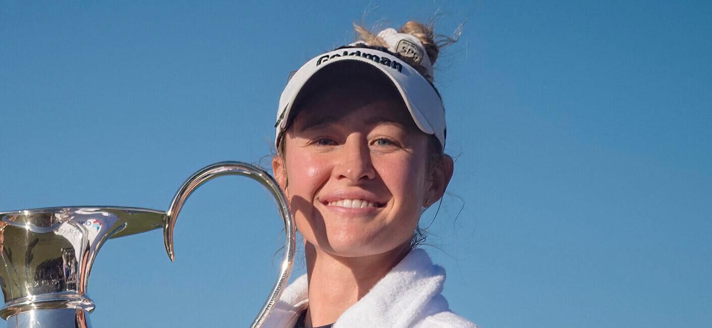 April 21, 2024, The Woodlands, Texas, USA: Crowds at the 12th green watching Nelly Korda during The Chevron Championship at The Club at Carlton Woods on April 18, 2024, in The Woodlands, Texas. Korda went on to win with a score of 13 under par. 21 Apr 2024 Pictured: April 21, 2024, The Woodlands, Texas, USA: NELLY KORDA wins the 2024 Chevron Championship with a score of 13 under par at The Club at Carlton Woods on April 18, 2024, in The Woodlands, Texas. Photo credit: ZUMAPRESS.com / MEGA TheMegaAgency.com +1 888 505 6342 (Mega Agency TagID: MEGA1128214_020.jpg) [Photo via Mega Agency]