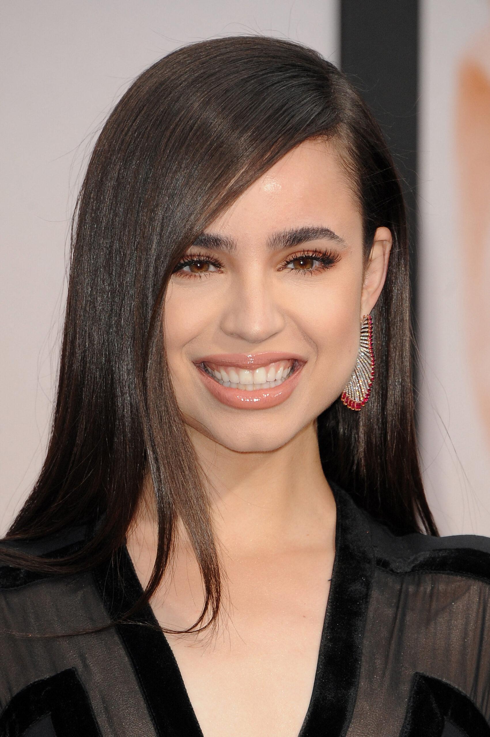 Sofia Carson at Los Angeles premiere of 'Chasing Happiness' - Arrivals