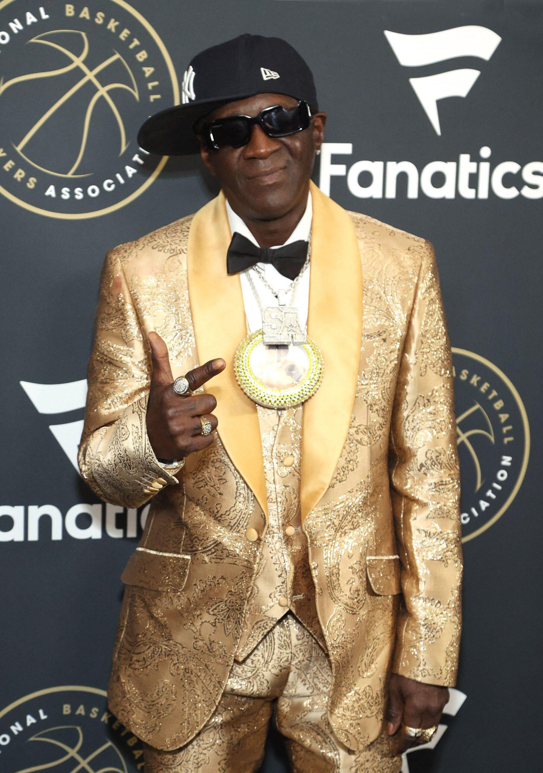 Flavor Flav at Fanatics x NBPA Summer Players Party