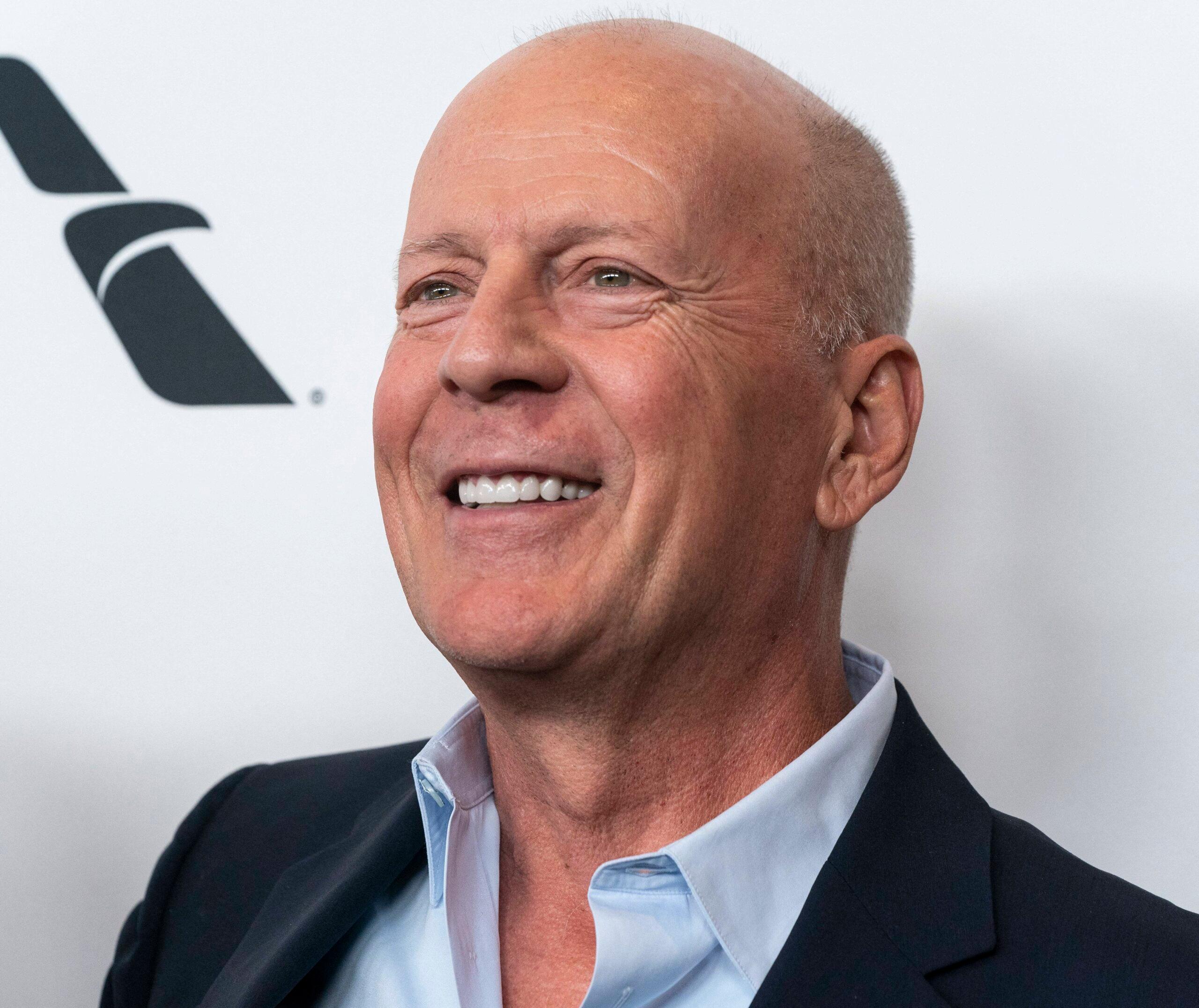 Bruce Willis at Motherless Brooklyn premiere at 57th NYFF