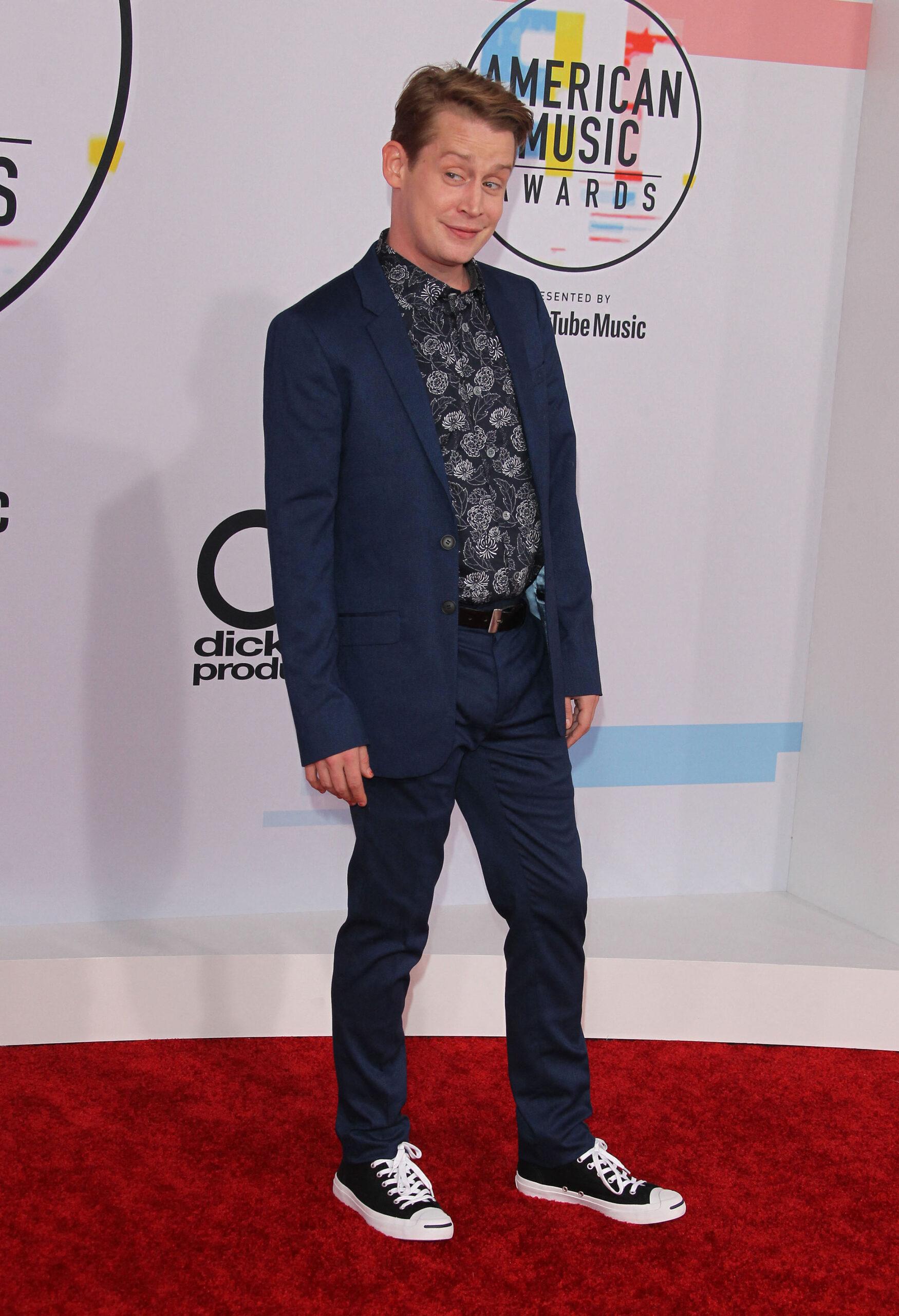 Macaulay Culkin at 2018 American Music Awards