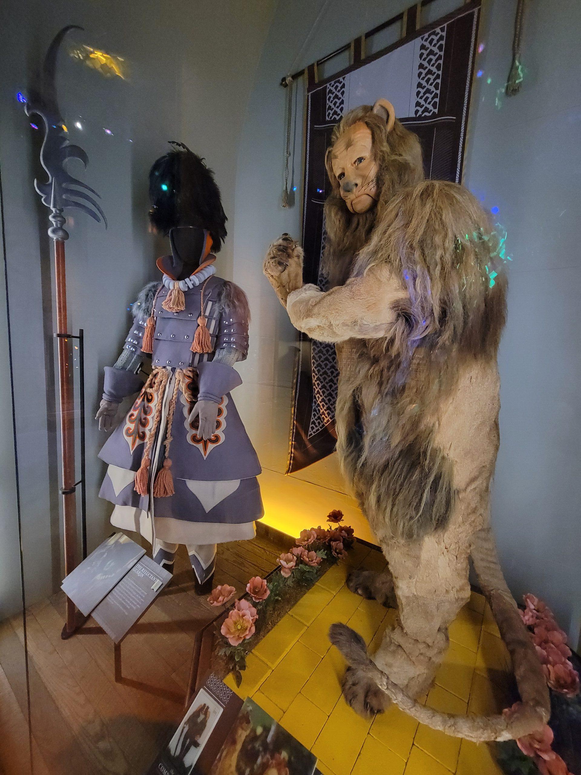 Cowardly Lion costume from the Museum of Pop Culture