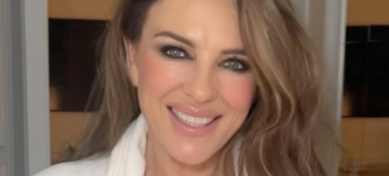 Elizabeth Hurley close up