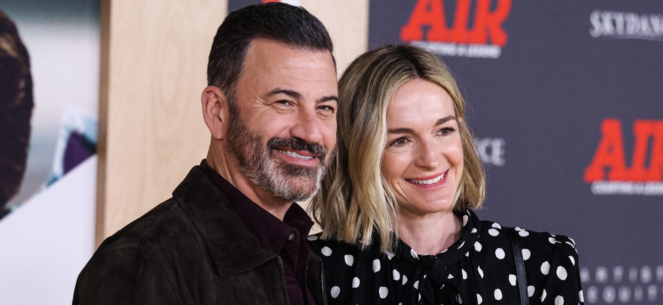 Jimmy Kimmel and Molly McNearney at the World Premiere Of Amazon Studios' And Skydance Media's 'Air'