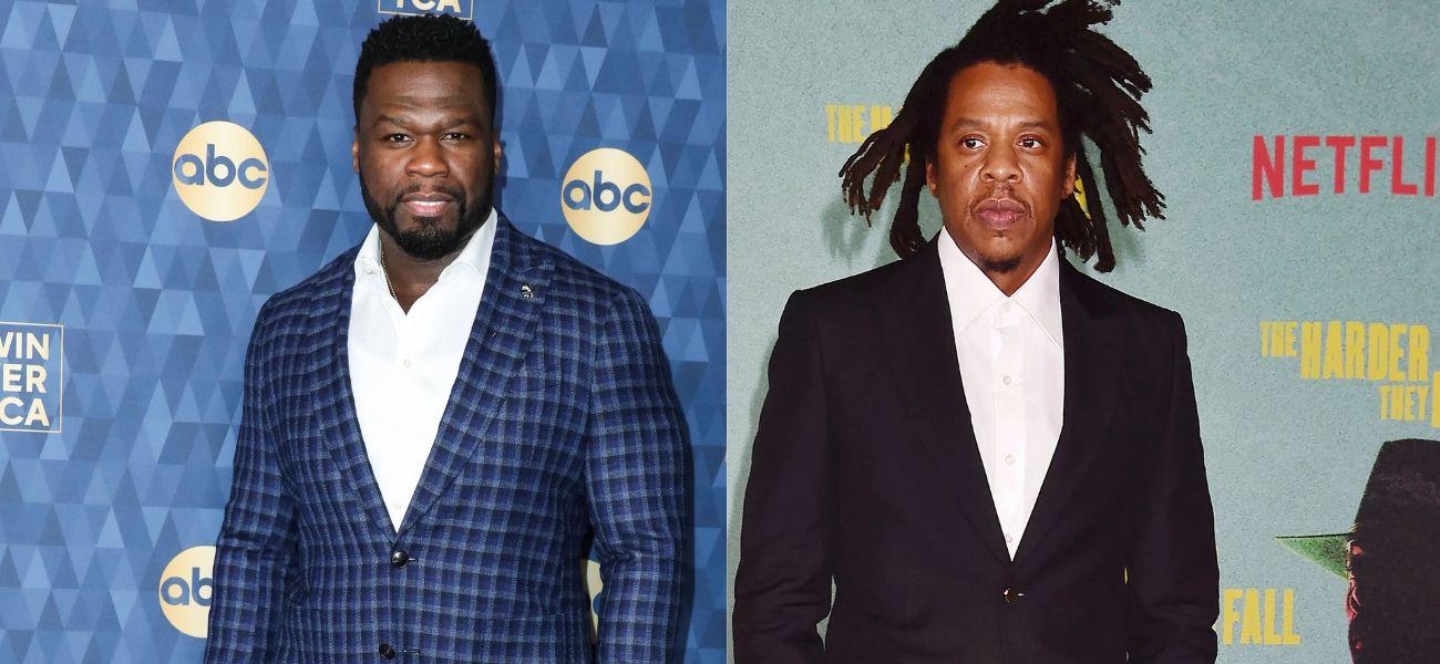 50 Cent, Jay-Z photo collage