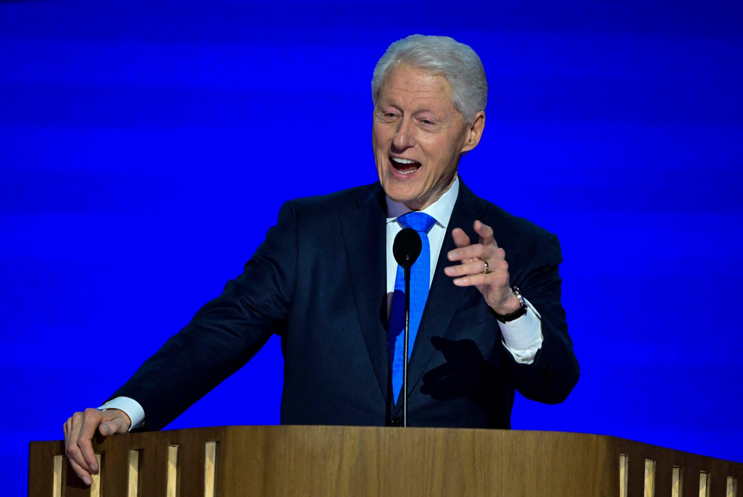 Bill Clinton at 2024 Democratic National Convention