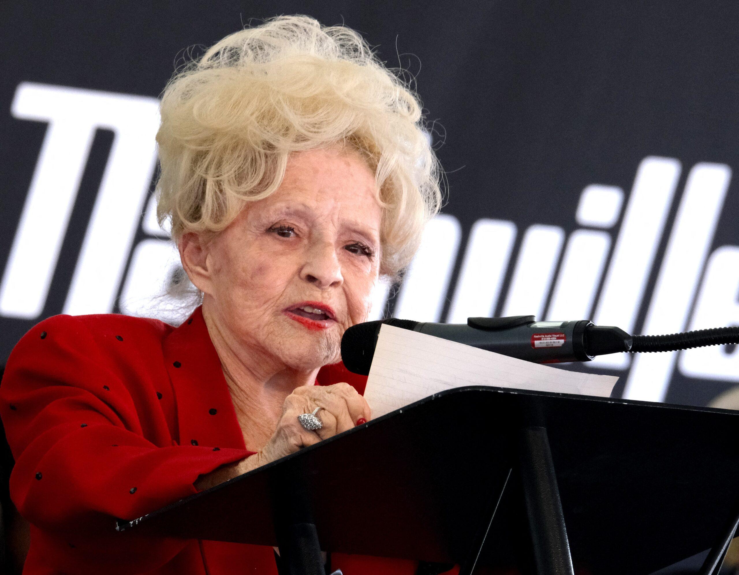 Brenda Lee at 2022 Music City Walk of Fame Induction Ceremony