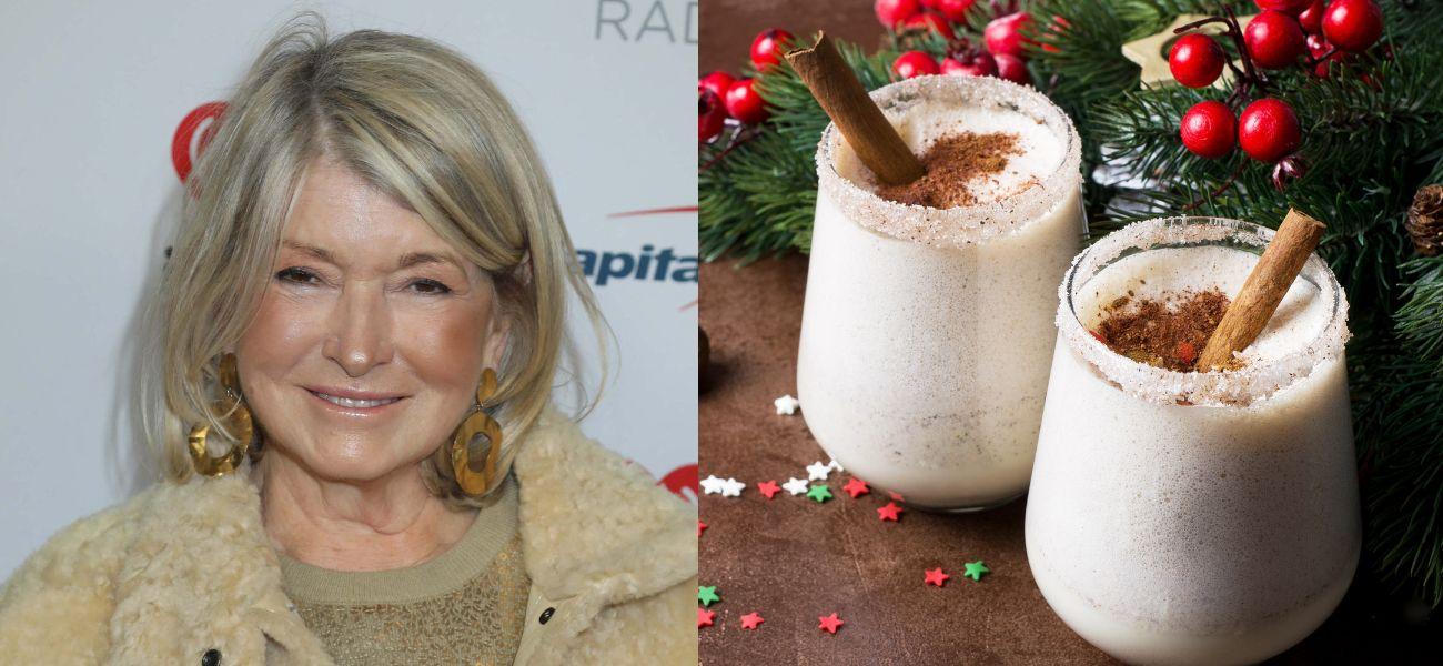 Martha Stewart (left) Egg Nog (right)