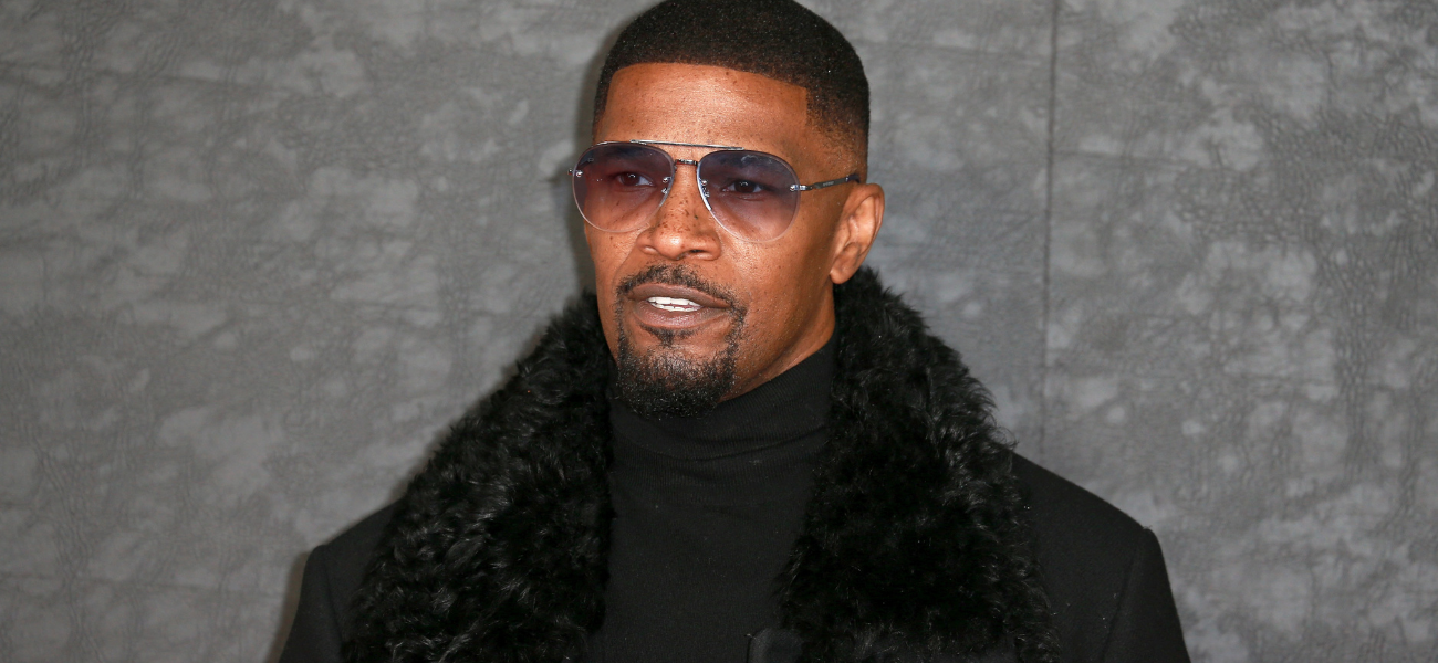 Jamie Foxx on the Red Carpet.