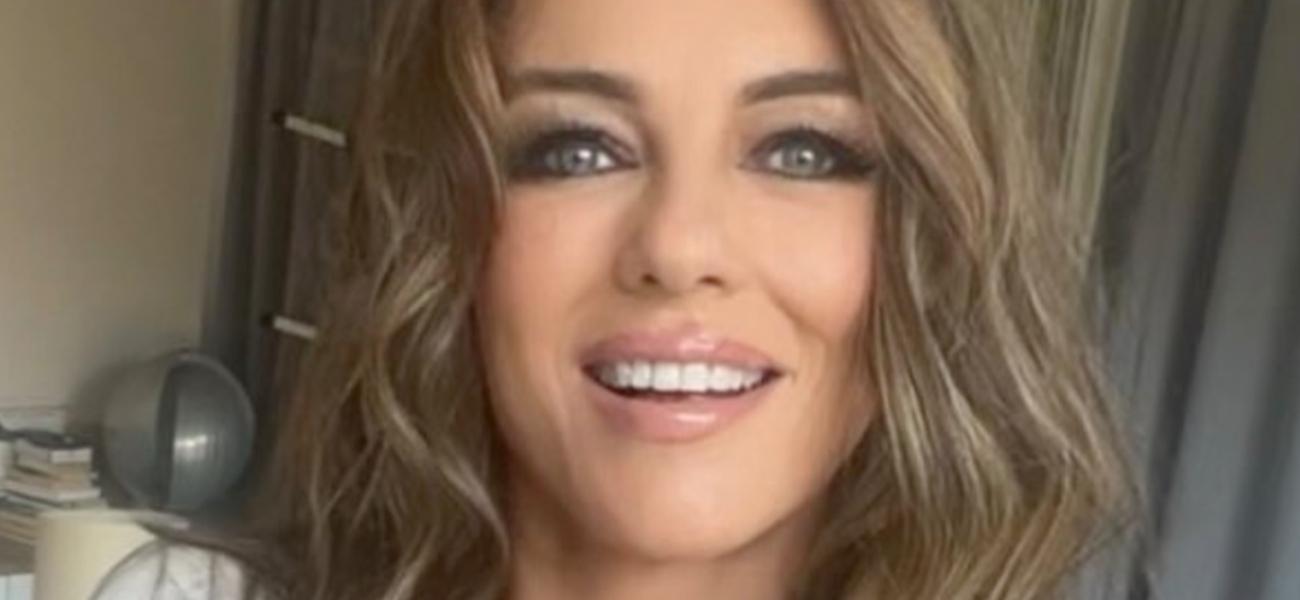 Elizabeth Hurley close up