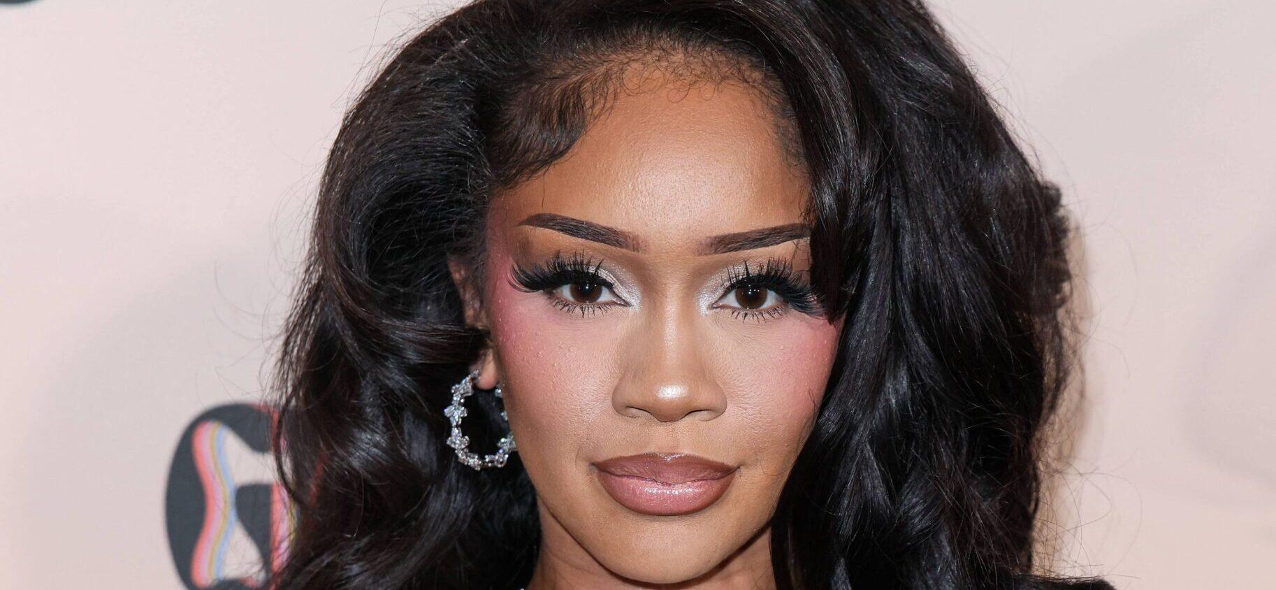 BEVERLY HILLS, LOS ANGELES, CALIFORNIA, USA - NOVEMBER 08: 3rd Annual Femme It Forward 'Give Her FlowHERS' Awards Gala 2024 held at The Beverly Hilton Hotel on November 8, 2024 in Beverly Hills, Los Angeles, California, United States. 09 Nov 2024 Pictured: Saweetie. Photo credit: Xavier Collin/Image Press Agency/MEGA TheMegaAgency.com +1 888 505 6342 (Mega Agency TagID: MEGA1226931_017.jpg) [Photo via Mega Agency]