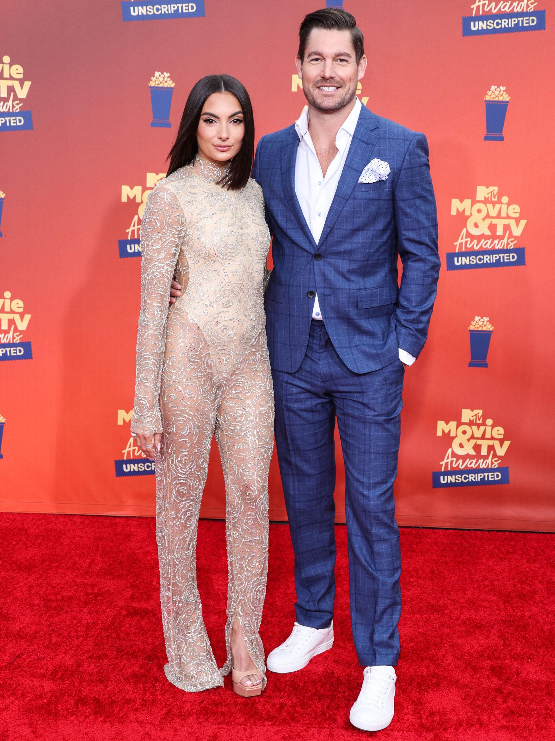 Paige DeSorbo and Craig Conover at 2022 MTV Movie And TV Awards: UNSCRIPTED