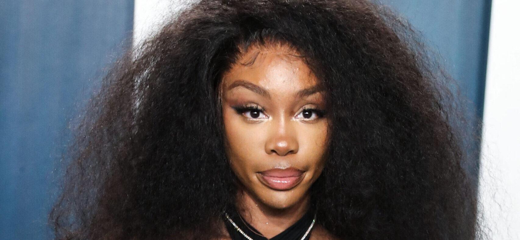 SZA at 2020 Vanity Fair Oscar Party