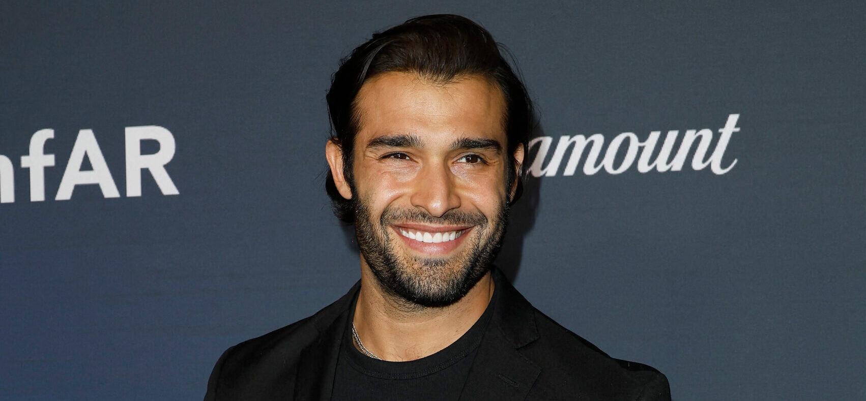 Sam Asghari at amfAR Las Vegas