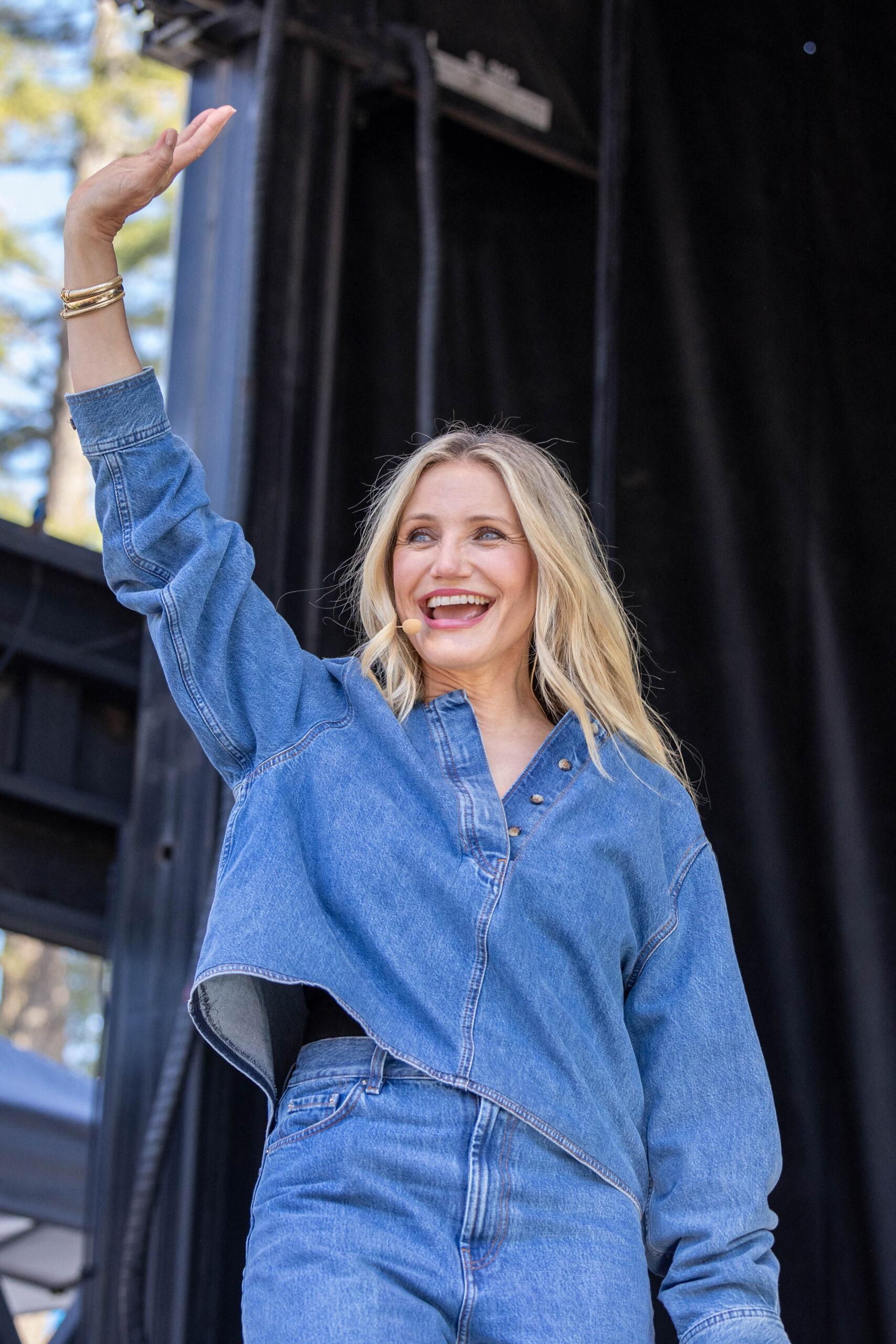 Cameron Diaz at BottleRock Music Festival 2024