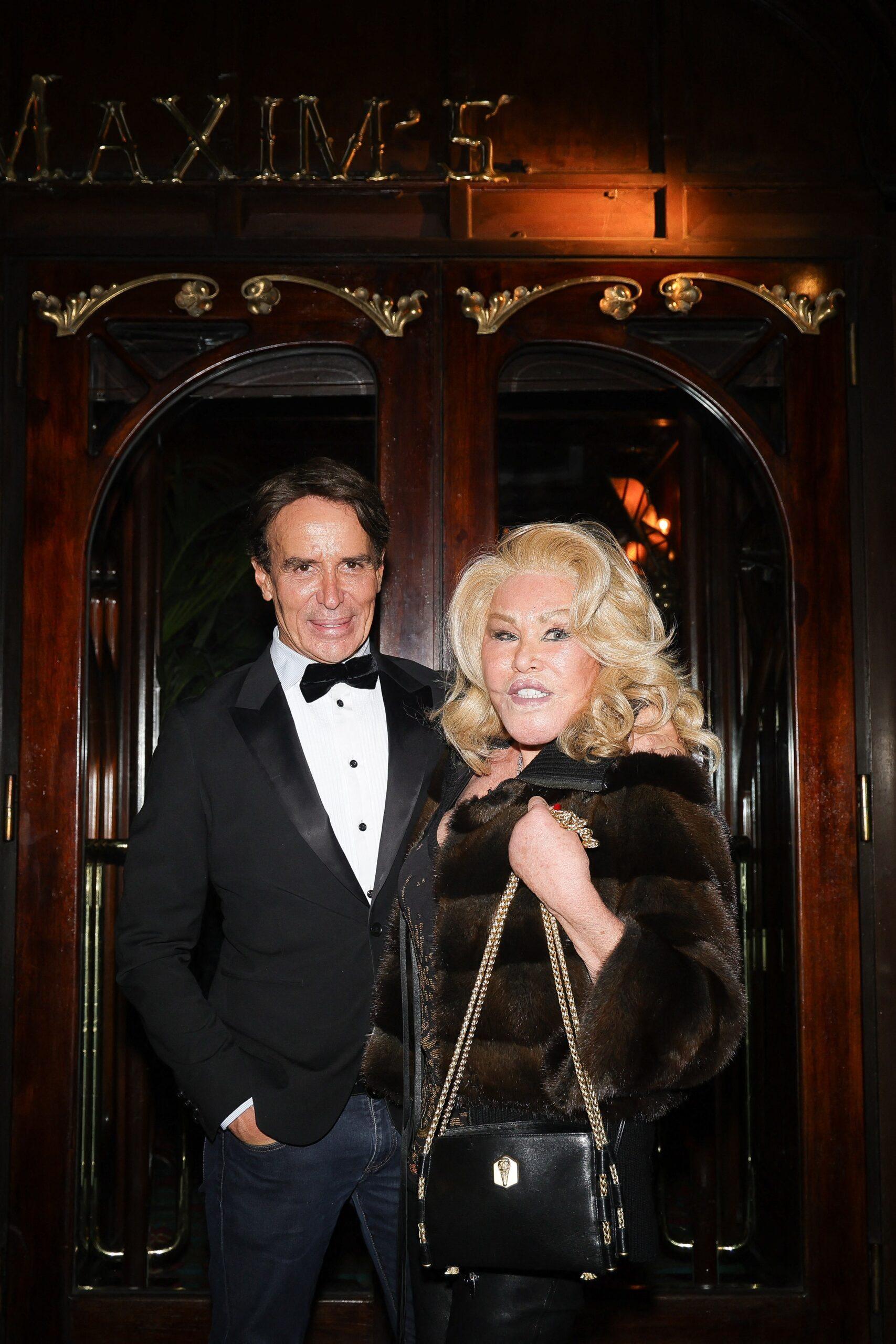 Jocelyn Wildenstein dazzles in 26+ carat yellow diamond at romantic dinner with Lloyd Klein