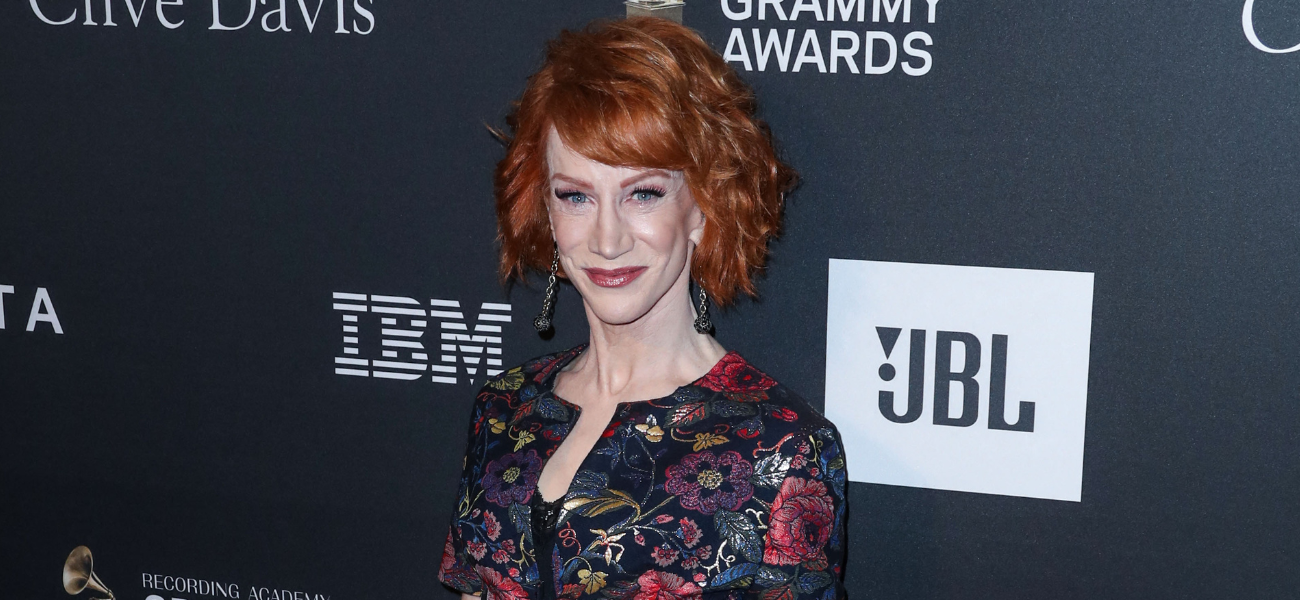 Kathy Griffin on the Red Carpet.