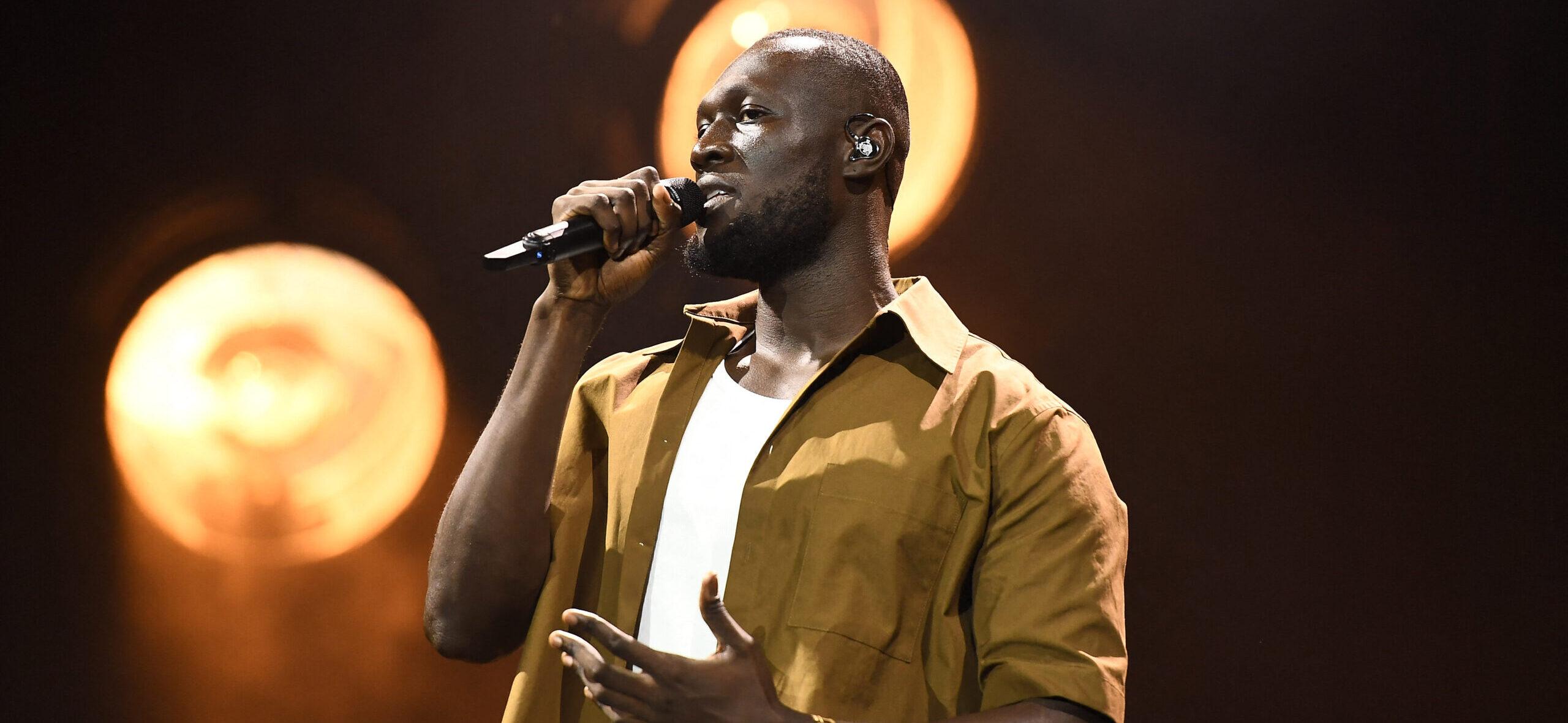 Stormzy performing at ALL POINTS EAST